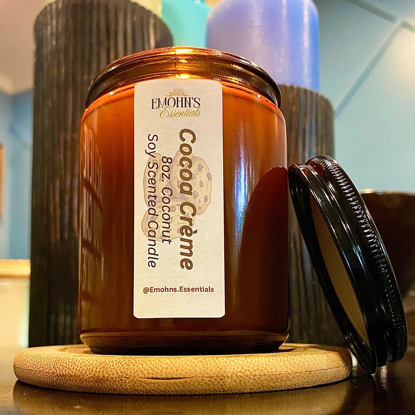 “Cocoa Créme” 8oz. Classic Candle