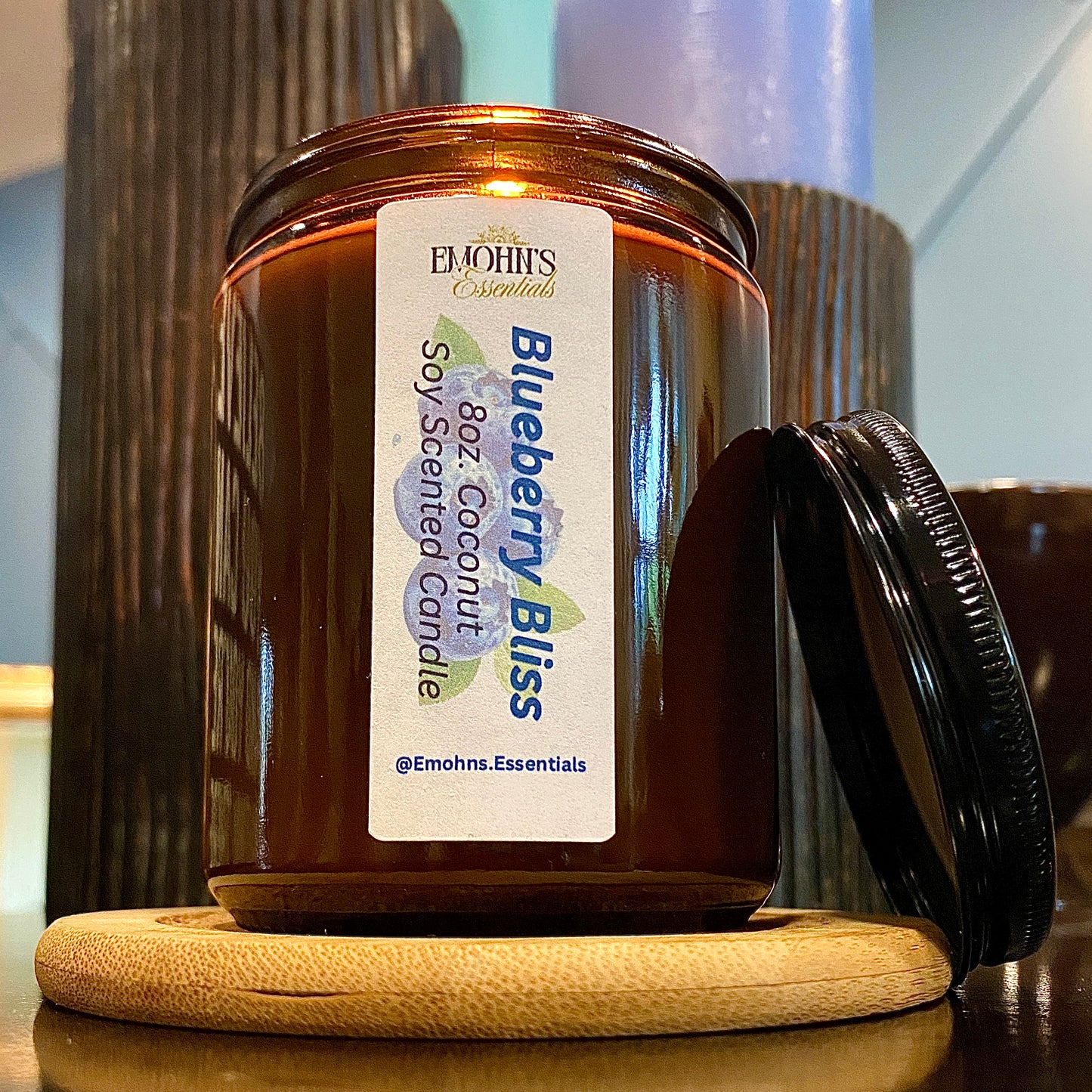 “Blueberry Bliss” 8oz. Classic Candle